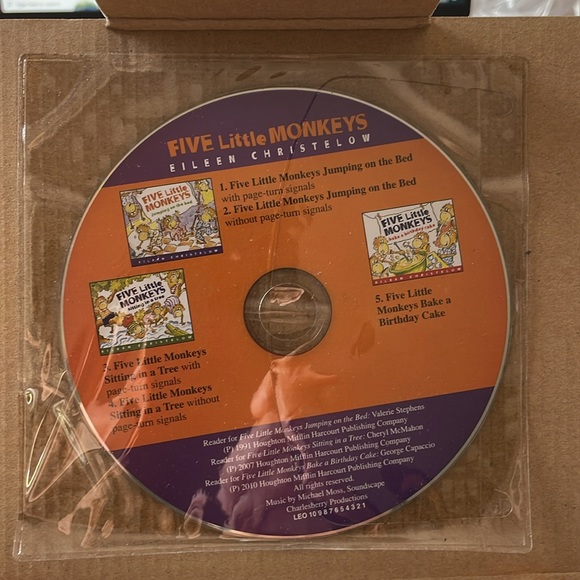 Five Little Monkeys Travel Activity Kit NEW - Picture 3 of 5